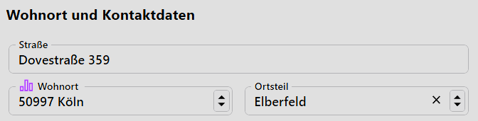 Die Individualdaten in der App Schüler