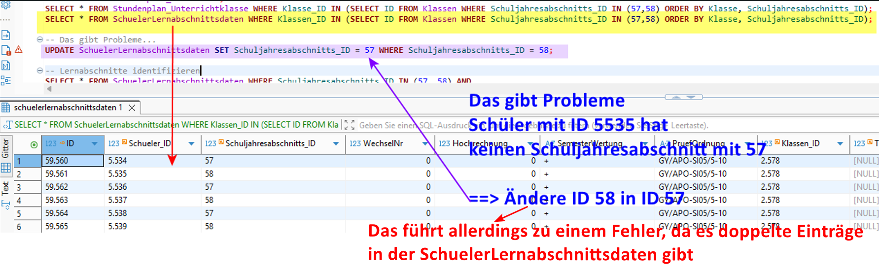 SchuelerLernabschnittsdaten