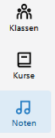 SVWS-Client: App "Noten" auswählen